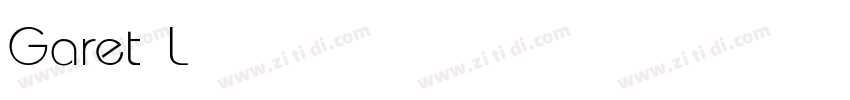 Garet Light字体转换